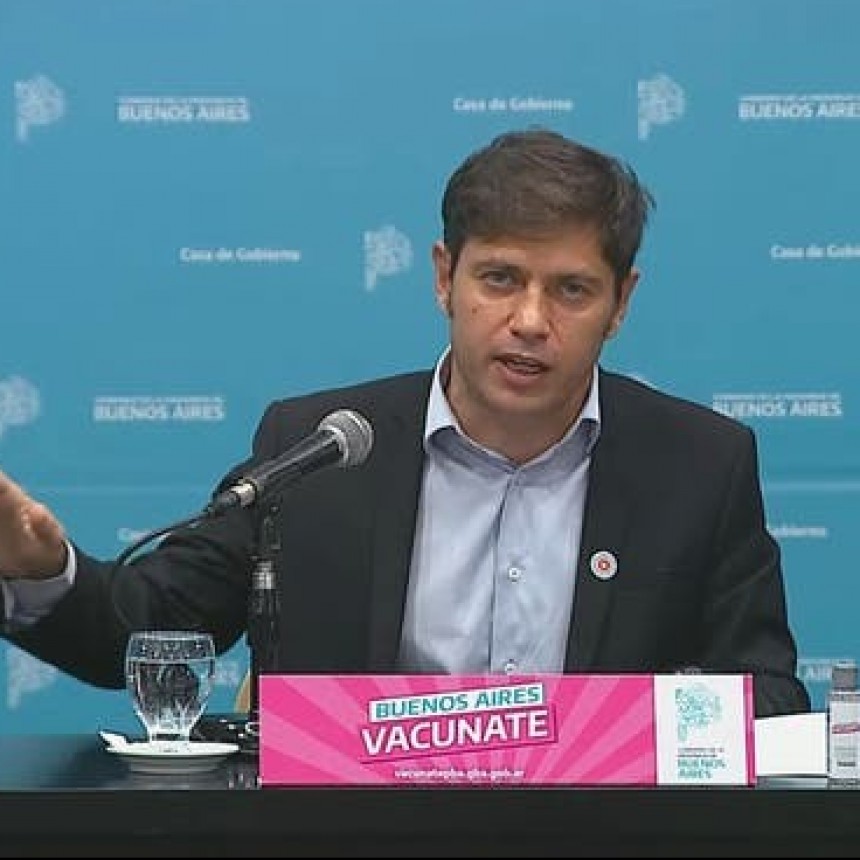 KICILLOF SUMA CONTROLES Y UN PAQUETE SOCIAL A LA PRÓRROGA DE RESTRICCIONES