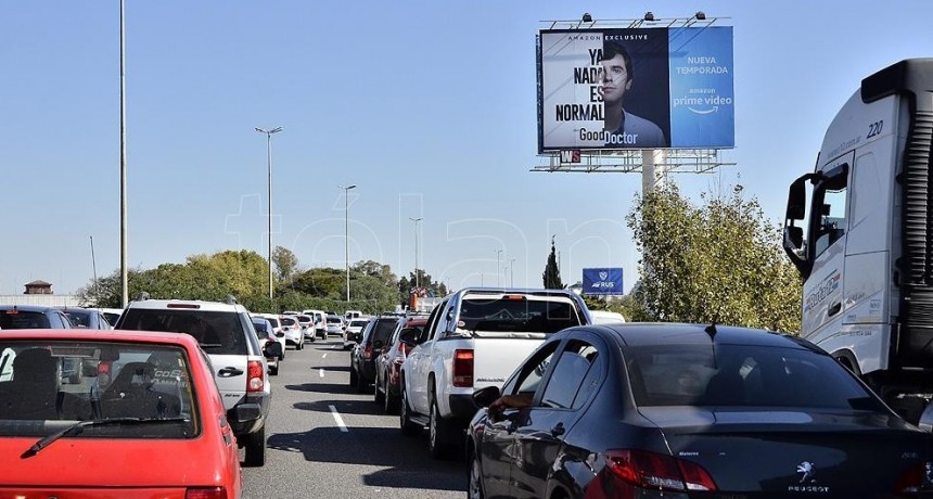 PERMANECEN CERRADOS UNA VEINTENA DE ACCESOS A LA CIUDAD DE BUENOS AIRES