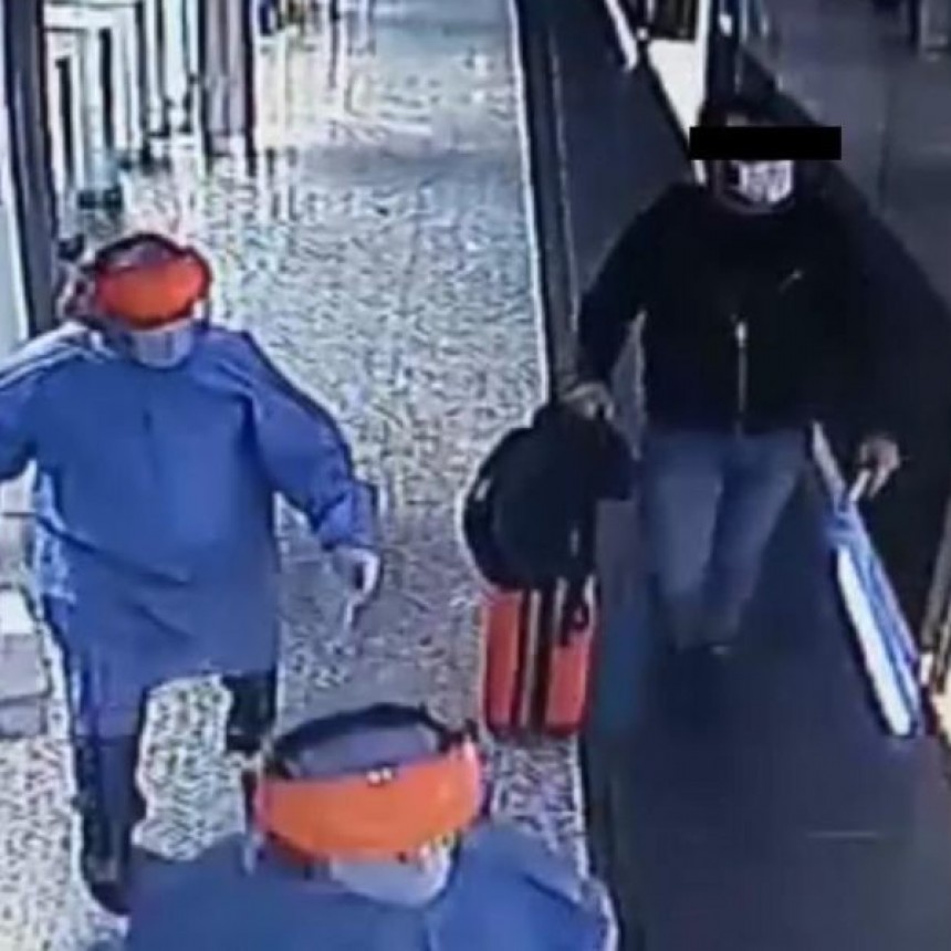 LLEGÓ DESDE MIAMI CON PCR TRUCHA, FIEBRE Y QUEDÓ DETENIDO