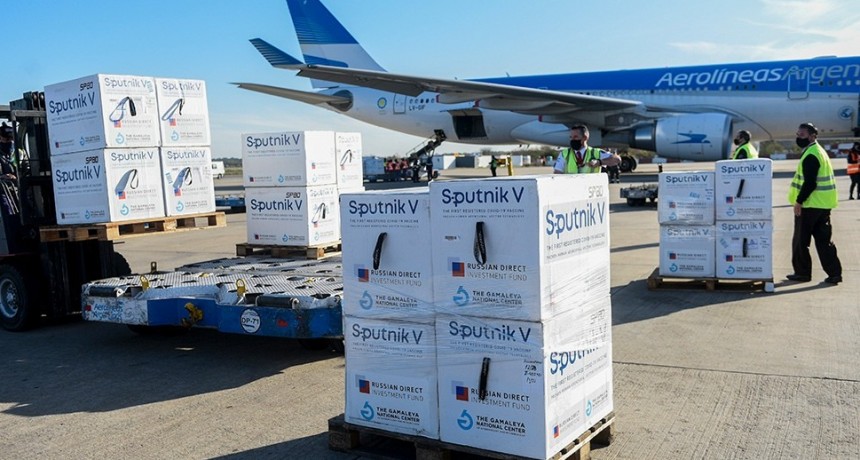 ARGENTINA YA CUENTA CON MÁS DE 15 MILLONES DE DOSIS RECIBIDAS