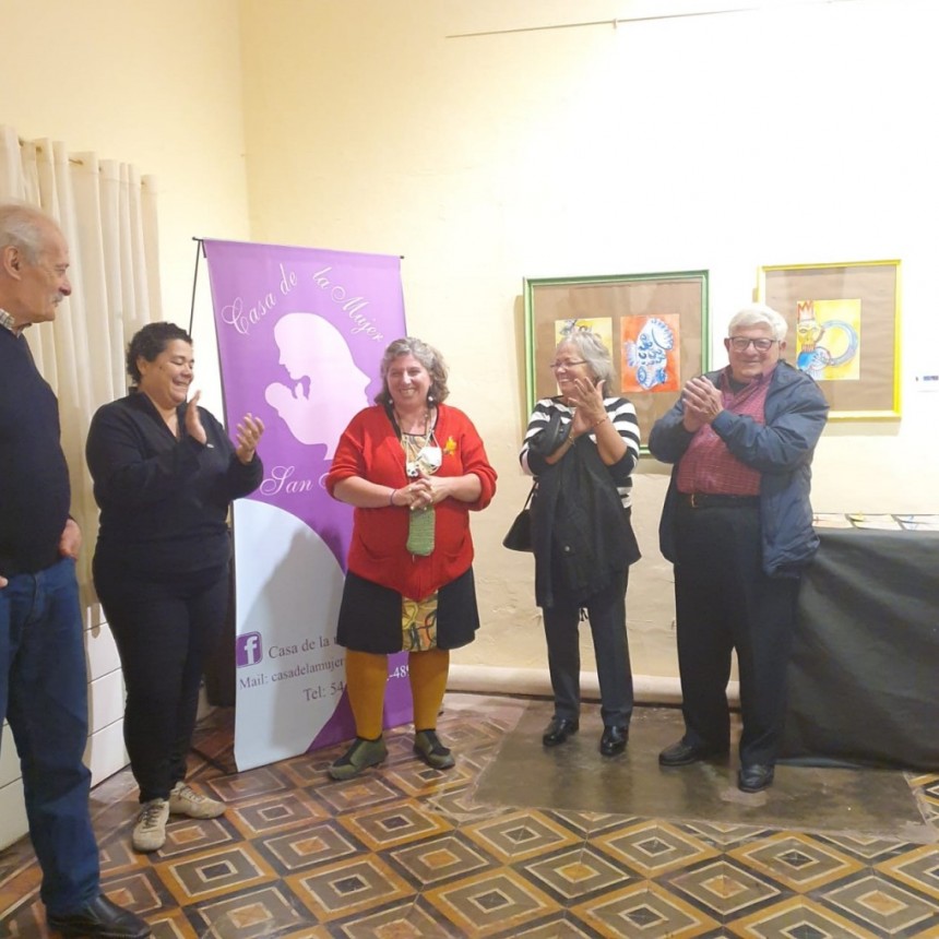 NUEVA MUESTRA DE ARTE EN CASA DE  LA MUJER SAN ISIDRO