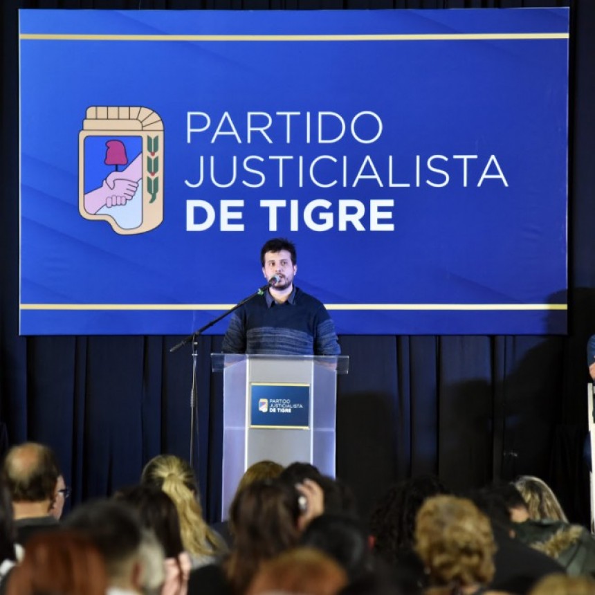 LUCAS GIANELLA ASUMIÓ COMO NUEVO PRESIDENTE DEL PJ TIGRE