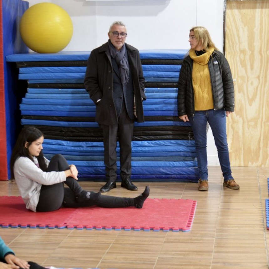 JULIO ZAMORA SUPERVISÓ LA REMODELACIÓN INTEGRAL DEL POLIDEPORTIVO EL ZORZAL
