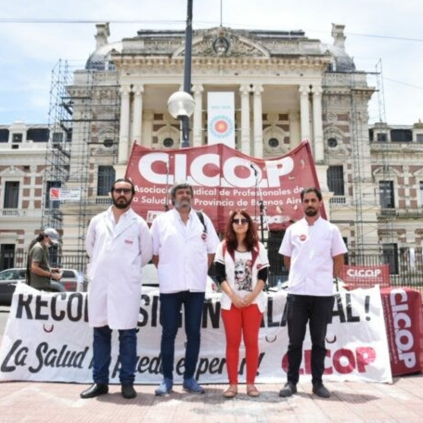 CICOP PIDE PROVINCILIZAR TODOS LOS HOSPITALES MUNICIPALES UBICADOS EN TERRITORIO BONAERENSE