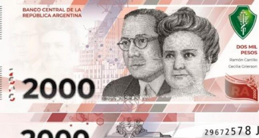 SE ADELANTA LA SALIDA DEL NUEVO BILLETE DE $2.000: CUANDO ENTRARÍA EN CIRCULACIÓN