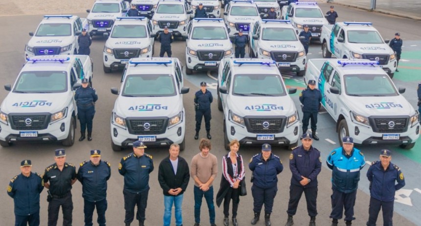 SAN FERNANDO INCORPÓ 20 NUEVAS PATRULLAS DE POLICÍA