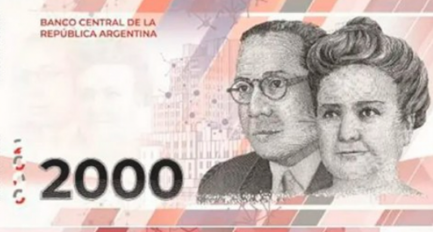 EL BCRA PUSO EN CIRCULACIÓN EL BILLETE DE $ 2.000