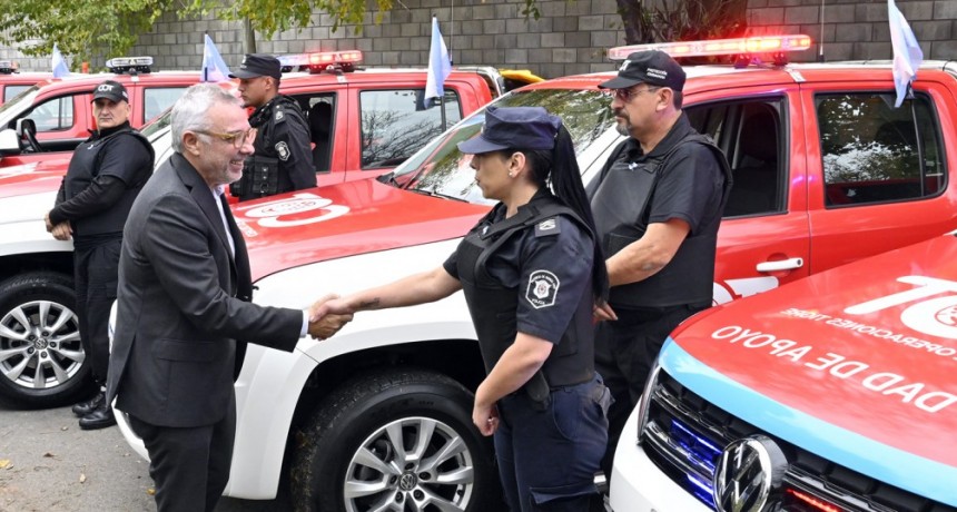 EL MUNICIPIO DE TIGRE INCORPORÓ NUEVOS MÓVILES PARA FORTALECER LA SEGURIDAD DEL DISTRITO