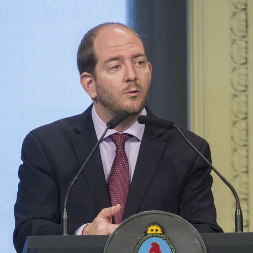 EL SECRETARIO DE POLÍTICA ECONÓMICA, MIGUEL BRAUN. ASEGURÓ HOY QUE EL FMI 