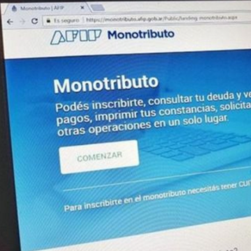 EL GOBIERNO PRORROGÓ EL VENCIMIENTO DEL MONOTRIBUTO