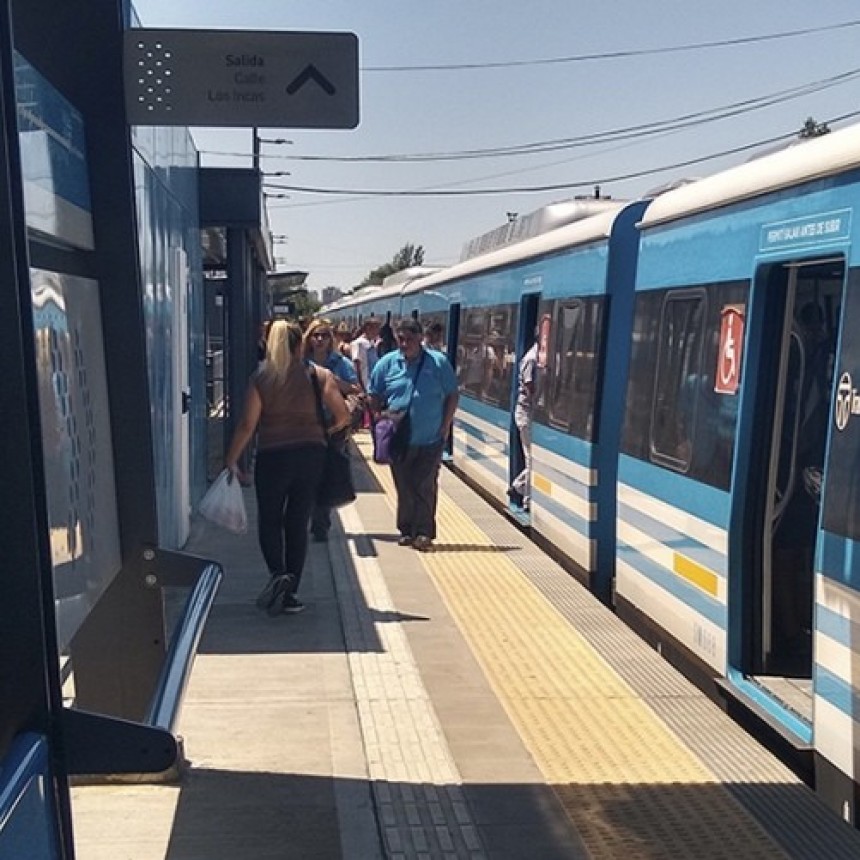EL TREN SARMIENTO CIRCULARÁ LIMITADO ENTRE ONCE Y CASTELAR EL FIN DE SEMANA