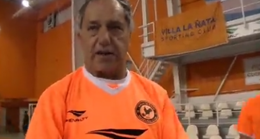 SCIOLI VOLVIÓ AL FUTSAL: “TÉVEZ SE RETIRÓ, AGÜERO SE RETIRÓ, Y EL PICHICHI NO SE RETIRÓ”