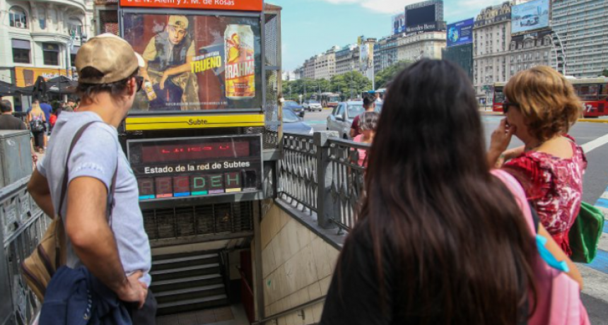 RIGE EL PARO DE SUBTE: QUÉ LÍNEAS AFECTA Y EN QUÉ HORARIOS