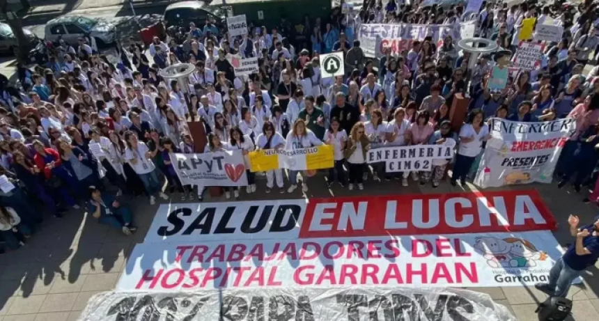 COMUNICADO DE LOS RESIDENTES DEL GARRAHAN: “NOS VIMOS OBLIGADOS A CESAR EL PARO Y REINCORPORARNOS