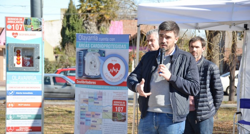 OLAVARRÍA SE CONSOLIDA COMO MUNICIPIO CARDIOPROTEGIDO