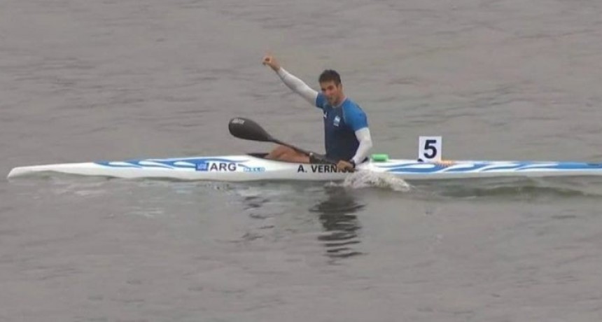  AGUSTÍN VERNICE GANÓ LA MEDALLA DORADA EN EL CANOTAJE K1 1000 EN LOS JUEGOS PANAMERICANOS DE LIMA 2019