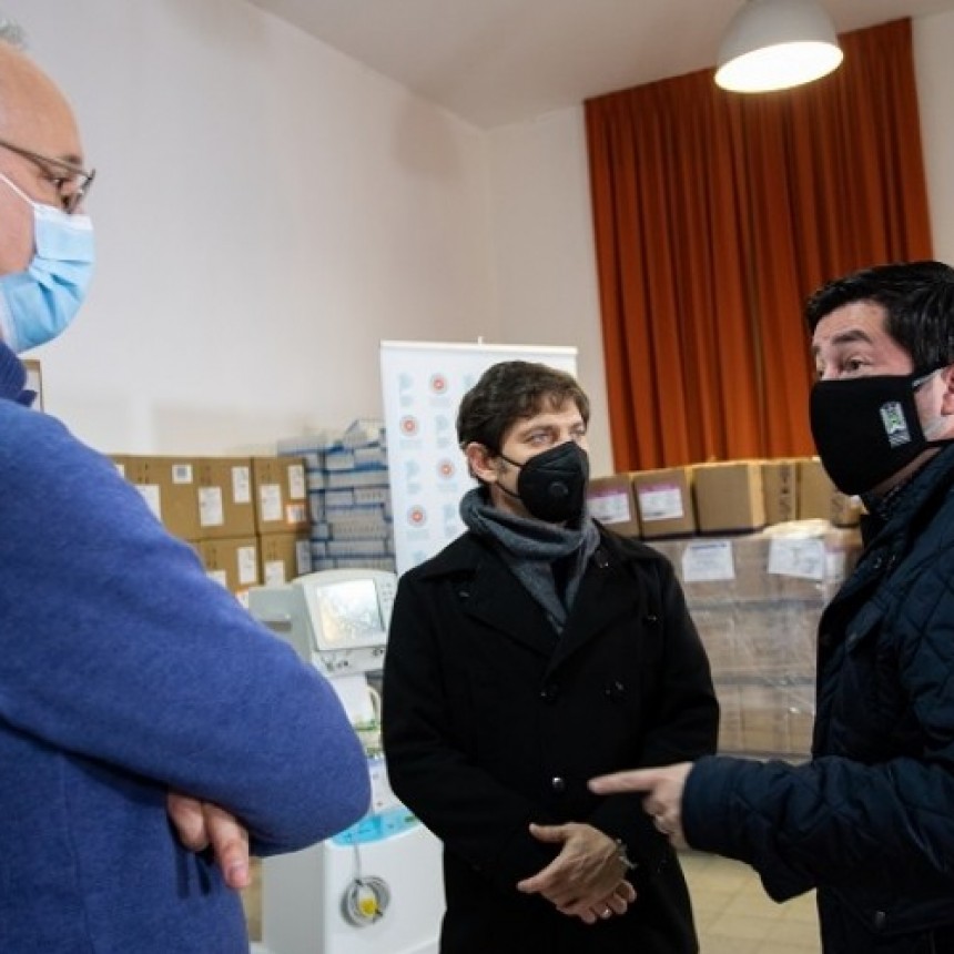 LA PROVINCIA ENTREGÓ MÁS DE 170 NUEVOS RESPIRADORES A 42 MUNICIPIOS