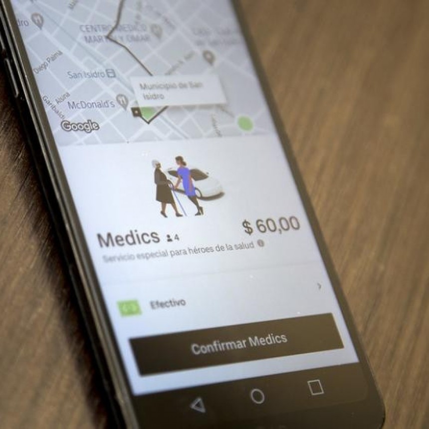 POLEMICA CON LOS TAXISTAS EN SAN ISIDRO POR QUE UBER TRASLADARÁ GRATIS AL PERSONAL DE SALUD DEL MUNICIPIO