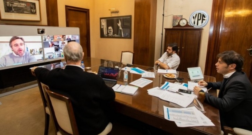 KICILLOF EVALUÓ CON INTENDENTES LA SITUACIÓN EPIDEMIOLÓGICA DEL AMBA