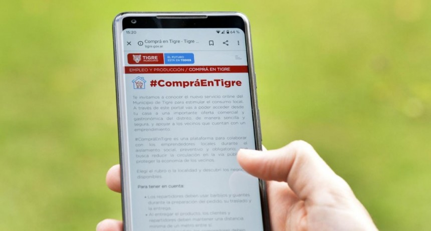 #COMPRÁENTIGRE: UNA PLATAFORMA VIRTUAL QUE IMPULSA EL COMERCIO LOCAL