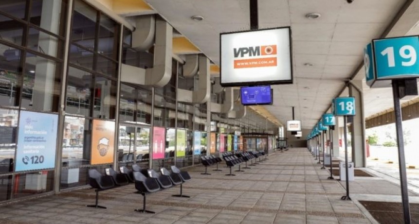 VUELVE A OPERAR LA TERMINAL DE ÓMNIBUS DE RETIRO, CERRADA DESDE MARZO DE 2020