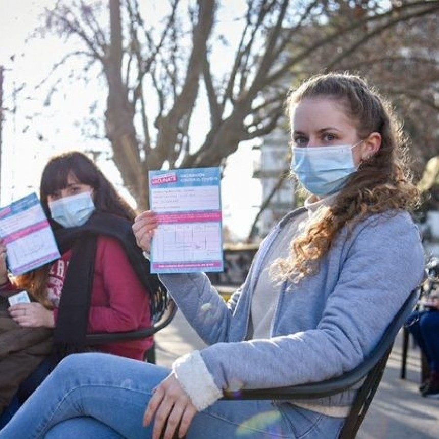 RIGE DESDE ESTE MARTES LA VACUNA LIBRE PARA MAYORES DE 30 AÑOS EN LA PROVINCIA