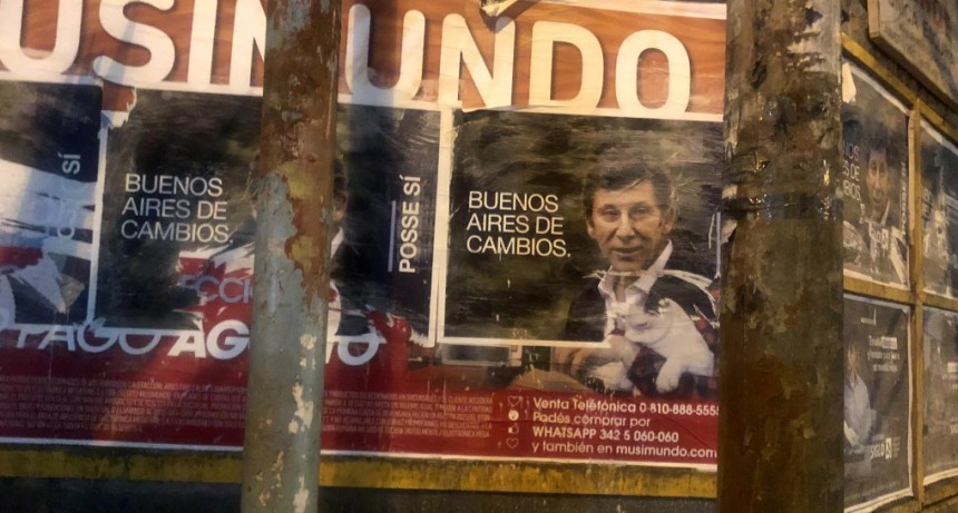 GUSTAVO POSSE BAJÓ SU CANDIDATURA EN LA PROVINCIA DE BUENOS AIRES
