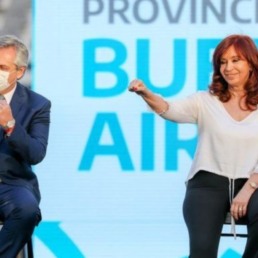 EL FRENTE DE TODOS PRESENTA A SUS PRECANDIDATOS EN UN ACTO EN ESCOBAR CON AF Y CFK