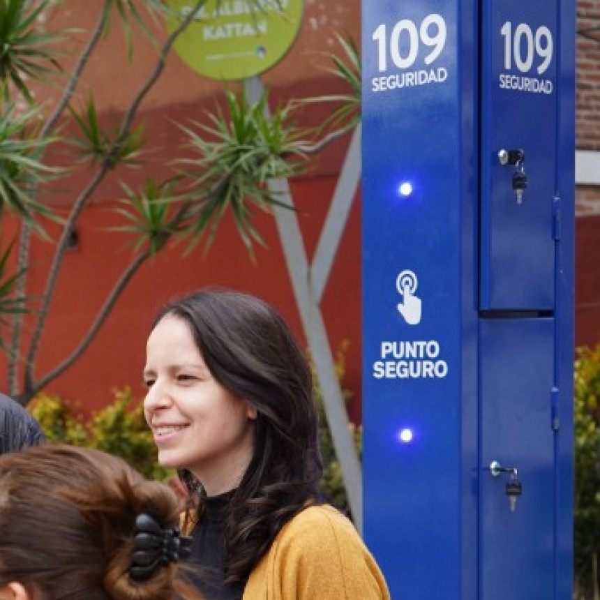 VICENTE LÓPEZ YA INSTALÓ 100 PUNTOS SEGUROS