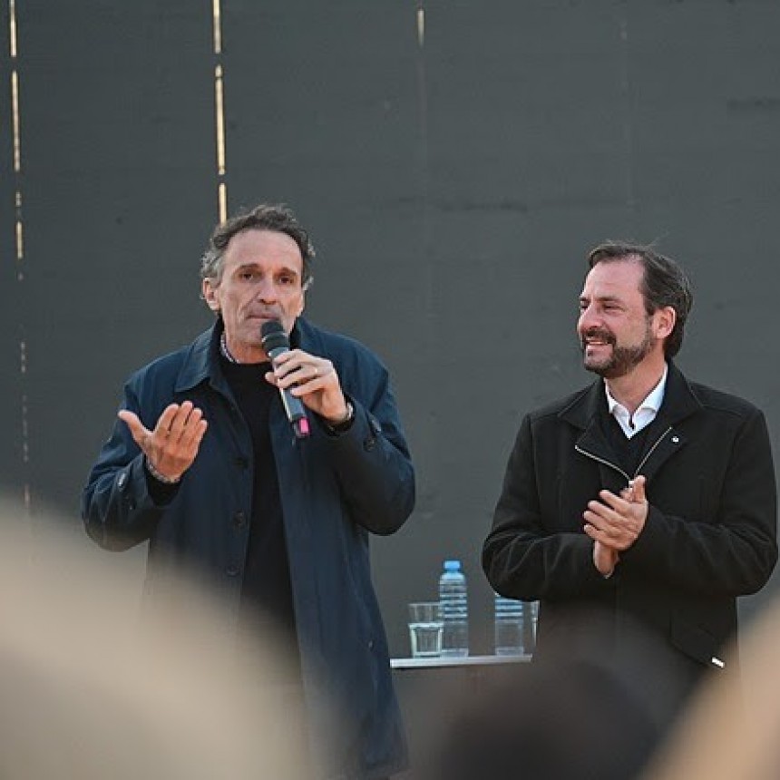 GABRIEL KATOPODIS INAUGURÓ LA PRIMERA ETAPA DE LA HISTÓRICA OBRA DE SANEAMIENTO DEL ARROYO BEDOYA