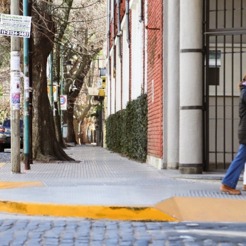 CON LA FINALIZACIÓN DE UN NUEVO TRAMO EN OLIVOS, VICENTE LÓPEZ AVANZA EN LA RENOVACIÓN DEL ESPACIO PÚBLICO
