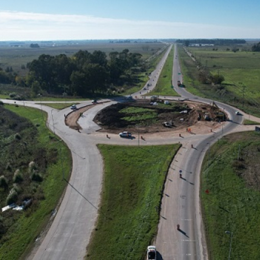 LA PROVINCIA AVANZA CON OBRAS SOBRE 140 KILÓMETROS DE LA RUTA 6
