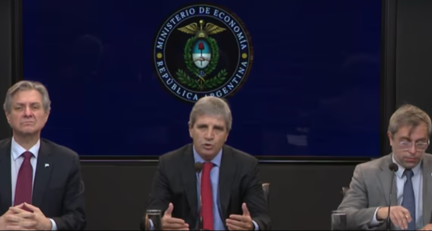 CAPUTO ANUNCI&Oacute; EL PROGRAMA FINANCIERO DE 2027: 
