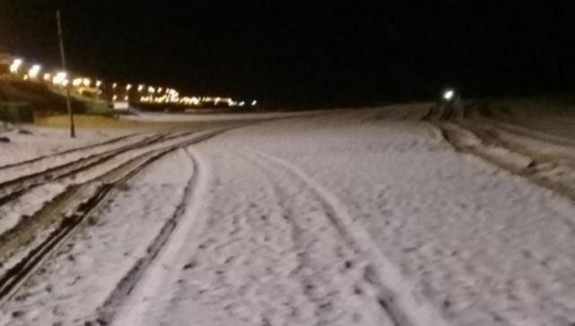 NIEVA EN MAR DEL PLATA Y EN VARIAS CIUDADES DEL INTERIOR DE LA PROVINCIA DE BUENOS AIRES