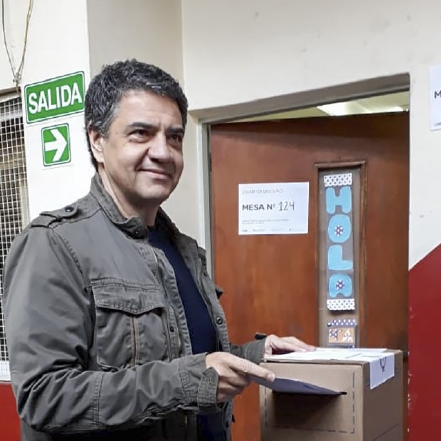 VOTÓ JORGE MACRI