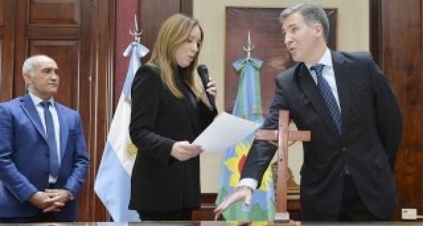 VIDAL TOMÓ JURAMENTO A BONARI COMO MINISTRO DE ECONOMÍA BONAERENSE