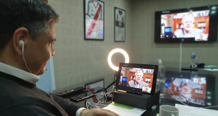 RÉCORD DE PARTICIPANTES EN EL ENCUENTRO VÍA ZOOM  ENTRE JORGE MACRI Y EL DR. LÓPEZ ROSETTI