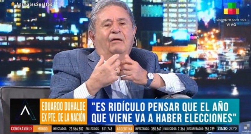 DUHALDE, SANZ Y MILEI EL CURIOSO CORO QUE CANTA 