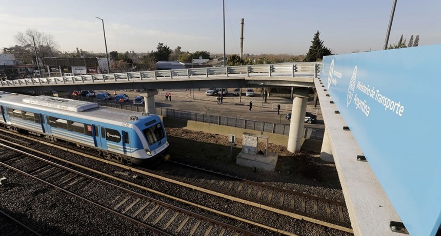 INAUGURARON DOS PUENTES MODULARES SOBRE LAS VÍAS DEL SARMIENTO EN ITUZAINGÓ