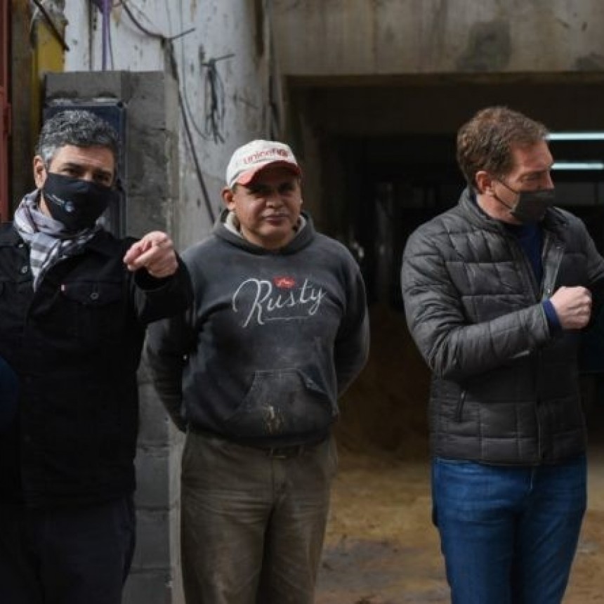 SANTILLI RECORRIÓ VICENTE LÓPEZ CON JORGE MACRI Y LARRETA