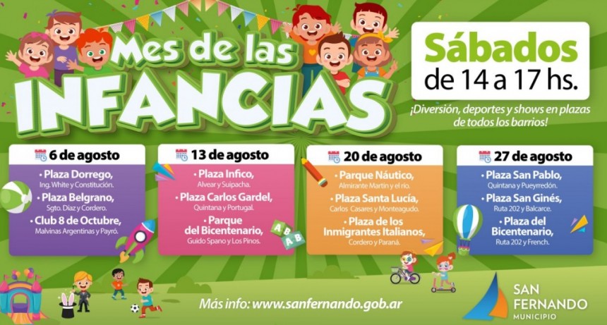 MES DE LAS INFANCIAS EN SAN FERNANDO