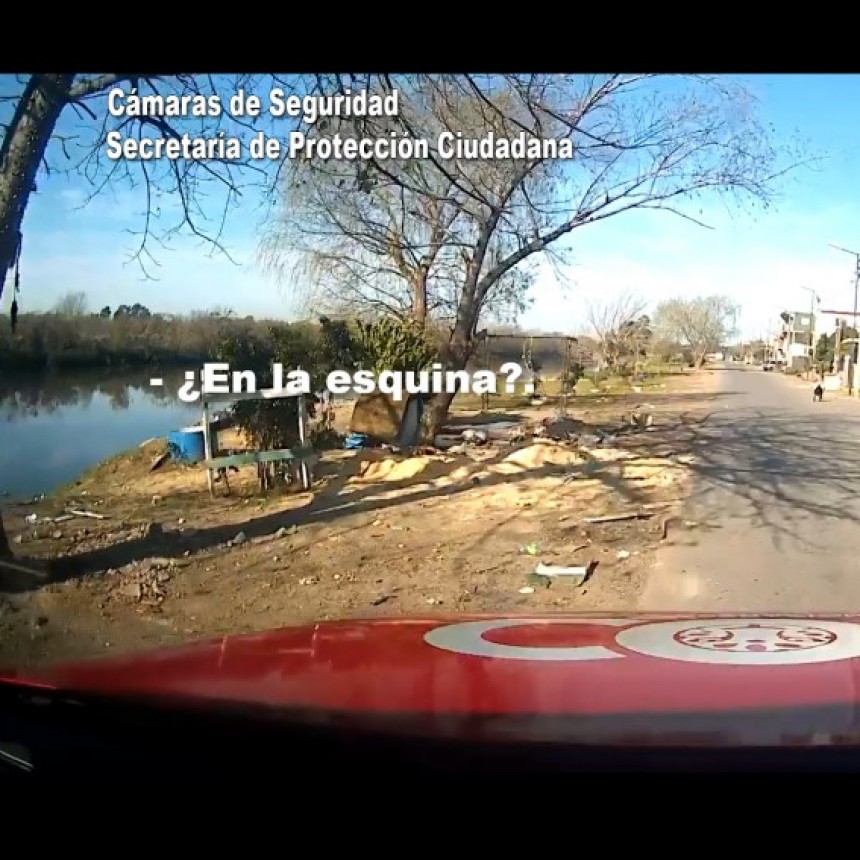 AMENAZÓ CON INCENDIAR LA CASA DE SU FAMILIA Y EL COT LO DETUVO CUANDO INTENTABA HUIR
