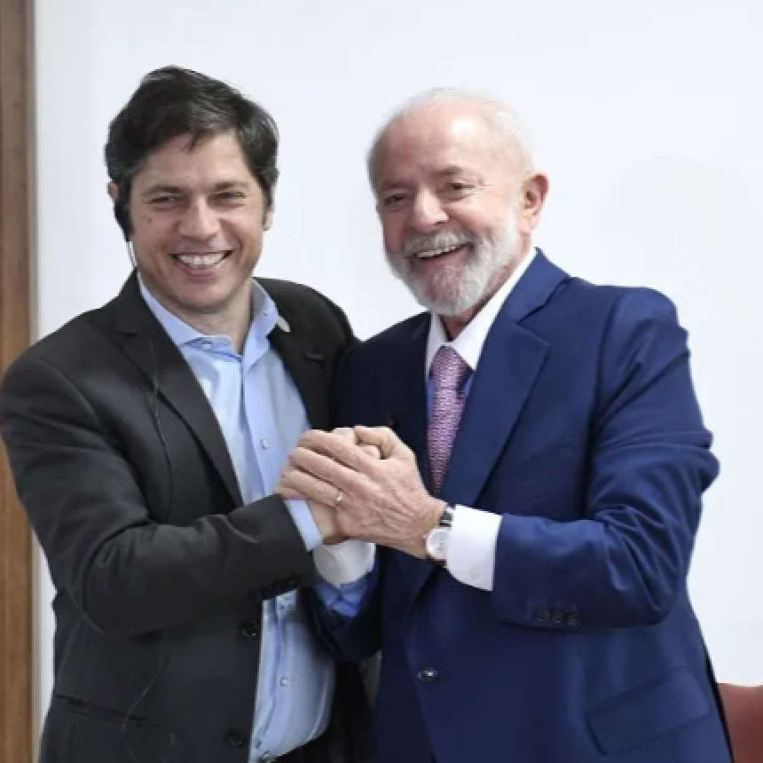 KICILLOF AMPLÍA CONTACTOS INTERNACIONALES: SE REUNIÓ EN BRASIL CON LULA DA SILVA