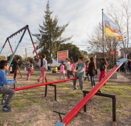  REMODELARON A NUEVA LA PLAZA “COMUNIDAD ORGANIZADA”