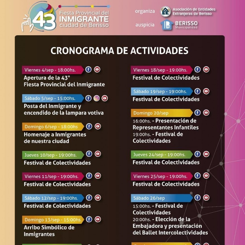 BERISSO: COMIENZA LA FIESTA PROVINCIAL DEL INMIGRANTE