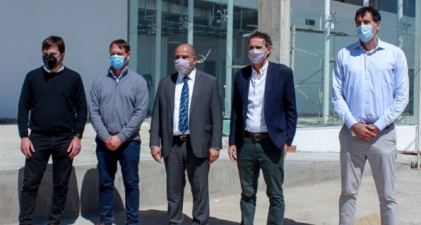 KATOPODIS, MANZUR Y KREPLAK RECORRIERON LAS OBRAS DEL HOSPITAL CENTRAL DE PILAR