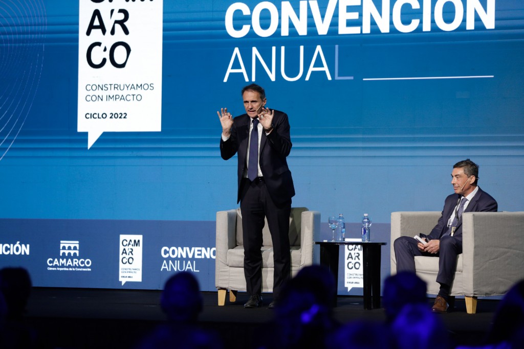 KATOPODIS: “EL AÑO QUE VIENE EN LA ARGENTINA VA A HABER MÁS OBRA PÚBLICA QUE NUNCA”