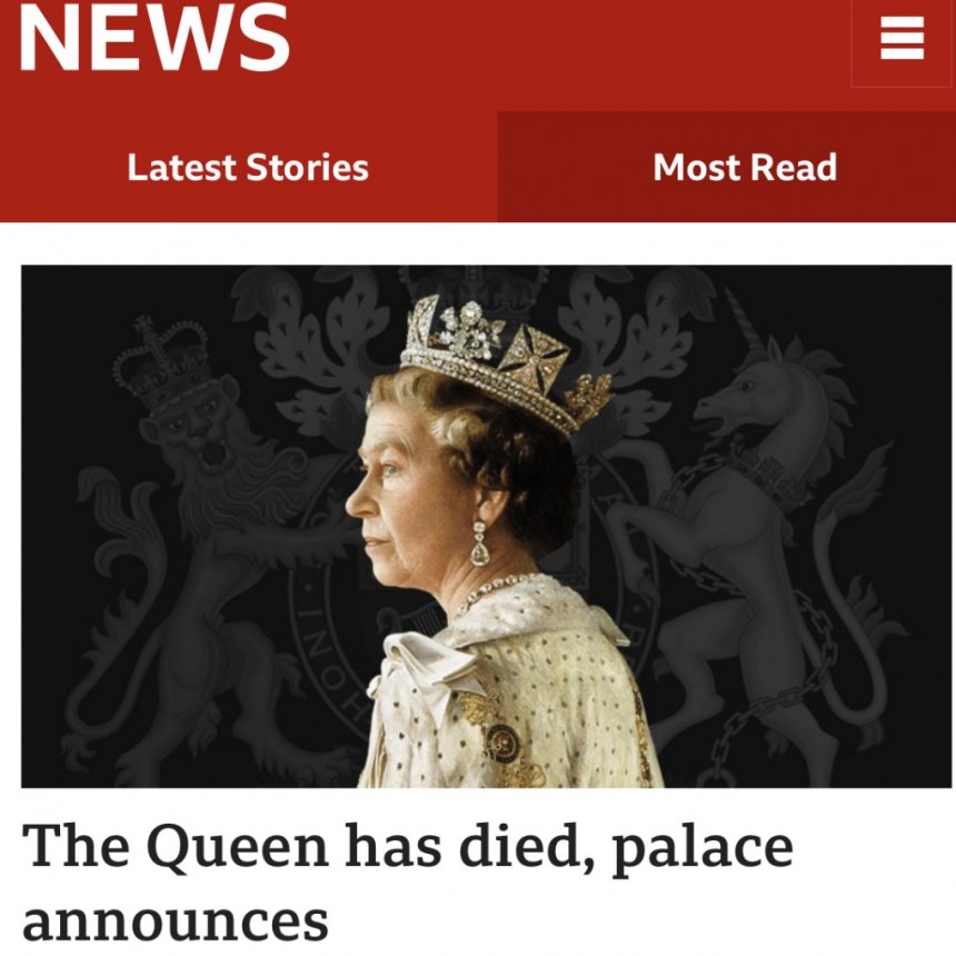 MURIO LA REINA ISABEL II DE INGLATERRA