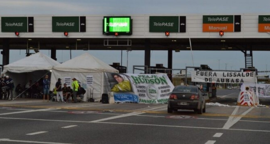 LA PROVINCIA ABRIÓ UN CANAL DE DIÁLOGO Y SE LEVANTÓ EL PARO EN LOS PEAJES DE AUBASA