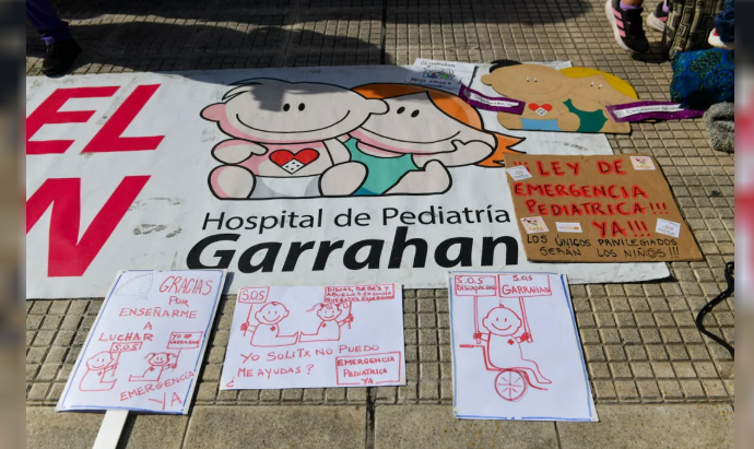  JAVIER MILEI TAMBIÉN RECHAZÓ LA EMERGENCIA EN EL GARRAHAN